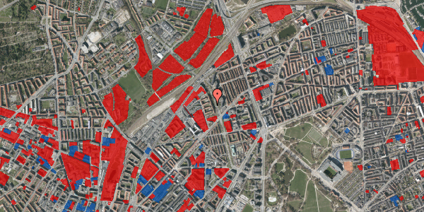 Jordforureningskort på Ragnhildgade 42, 2. th, 2100 København Ø