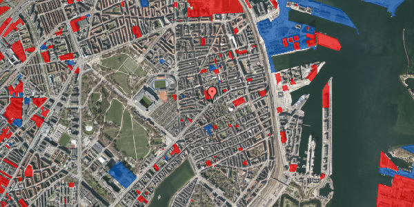 Jordforureningskort på Randersgade 4, 3. th, 2100 København Ø