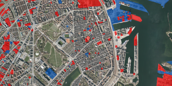 Jordforureningskort på Randersgade 6, 3. tv, 2100 København Ø