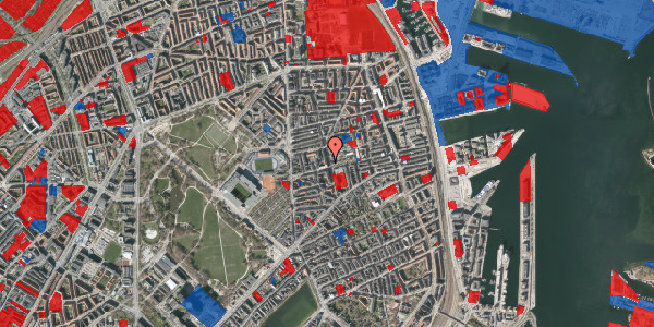 Jordforureningskort på Randersgade 27, 4. th, 2100 København Ø
