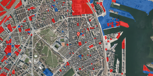 Jordforureningskort på Randersgade 33, 3. th, 2100 København Ø