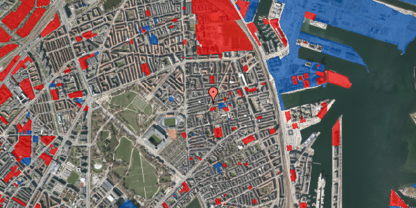 Jordforureningskort på Randersgade 34, 3. th, 2100 København Ø