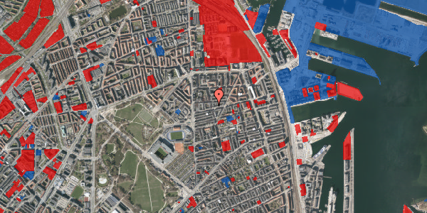 Jordforureningskort på Randersgade 42, 4. th, 2100 København Ø