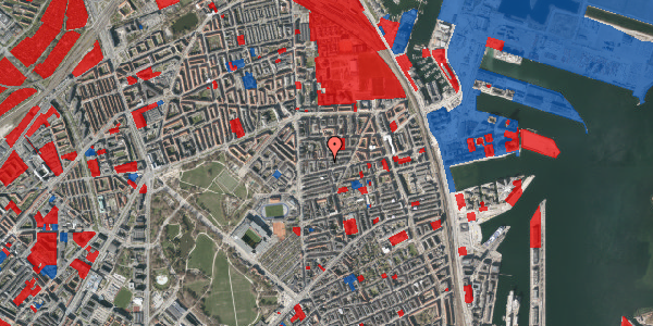 Jordforureningskort på Randersgade 59, 2. th, 2100 København Ø