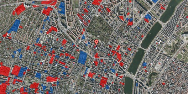 Jordforureningskort på Rantzausgade 52, 5. tv, 2200 København N