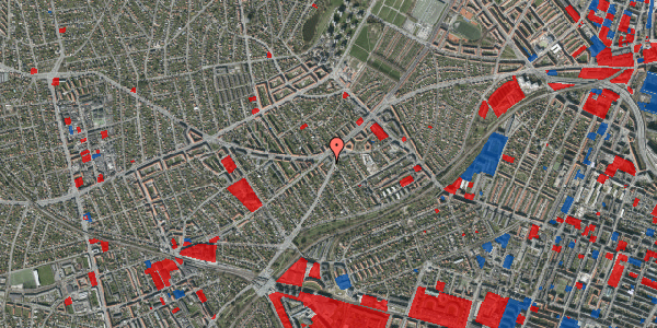 Jordforureningskort på Rebildvej 6, 1. th, 2720 Vanløse