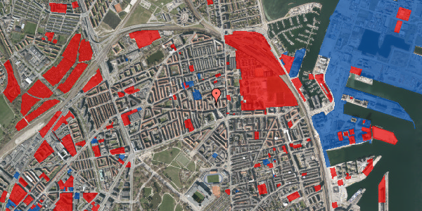 Jordforureningskort på Reersøgade 15, 1. tv, 2100 København Ø