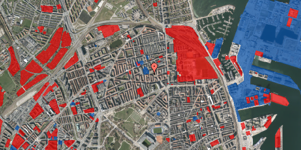 Jordforureningskort på Reersøgade 19, st. tv, 2100 København Ø