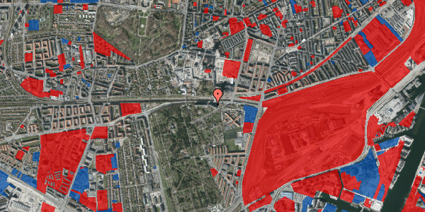 Jordforureningskort på Rektorparken 1, 4. 401, 2450 København SV