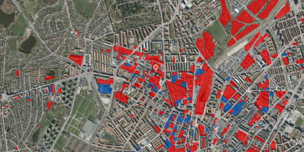 Jordforureningskort på Rentemestervej 25, 2400 København NV