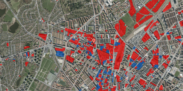 Jordforureningskort på Rentemestervej 36, 1. th, 2400 København NV