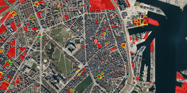 Jordforureningskort på Ribegade 10A, 3. , 2100 København Ø