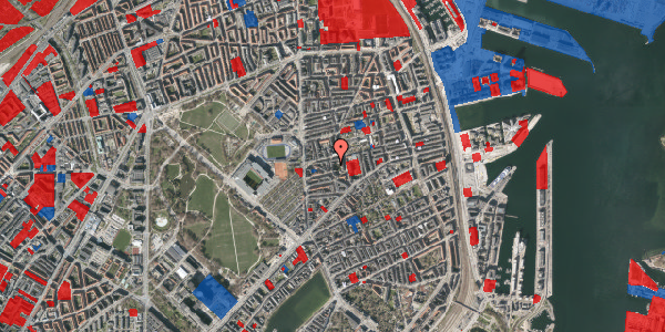 Jordforureningskort på Ribegade 12, 1. th, 2100 København Ø