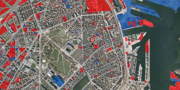 Jordforureningskort på Ribegade 14, st. tv, 2100 København Ø