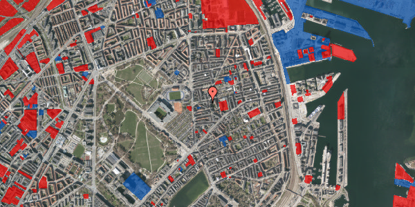 Jordforureningskort på Ribegade 15, 1. th, 2100 København Ø