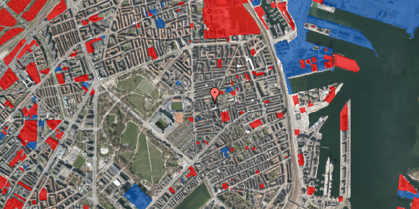 Jordforureningskort på Ribegade 20, st. th, 2100 København Ø