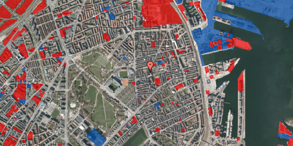 Jordforureningskort på Ribegade 20, 4. th, 2100 København Ø