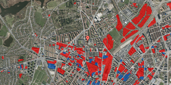 Jordforureningskort på Ridefogedvej 2, 4. mf, 2400 København NV