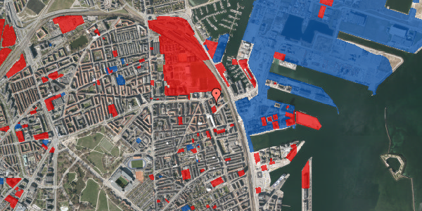 Jordforureningskort på Ringkøbinggade 1, 5. tv, 2100 København Ø