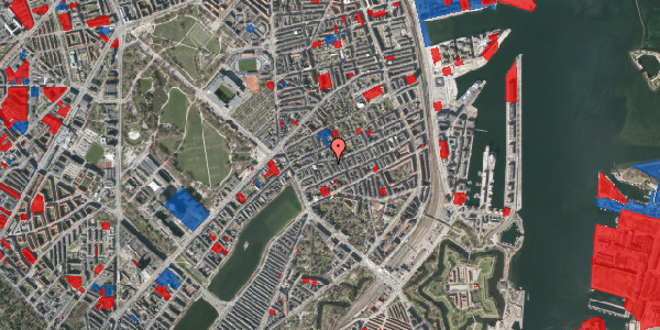 Jordforureningskort på Ringstedgade 1, 2. th, 2100 København Ø