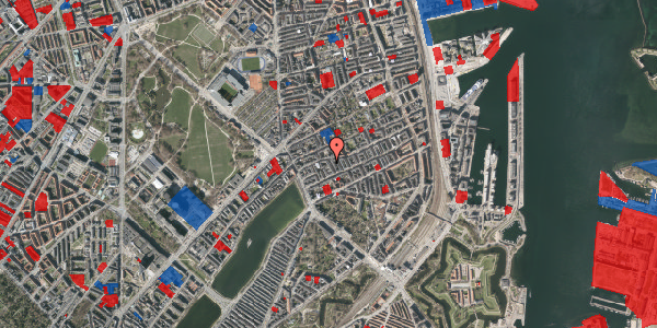 Jordforureningskort på Ringstedgade 2, 2. th, 2100 København Ø