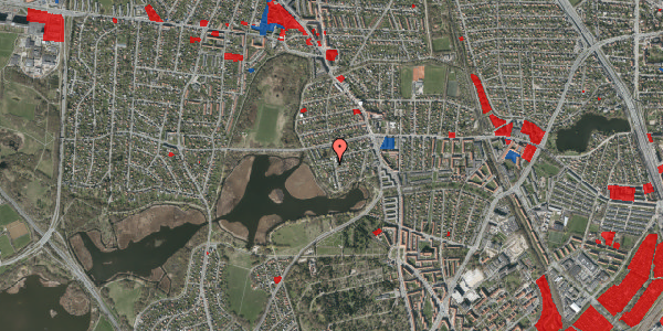 Jordforureningskort på Rismosevej 1, 2400 København NV