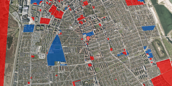 Jordforureningskort på Rodosvej 1, 3. tv, 2300 København S