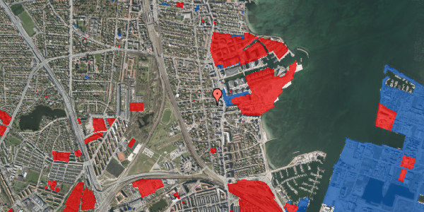 Jordforureningskort på Rosbæksvej 8, 2100 København Ø