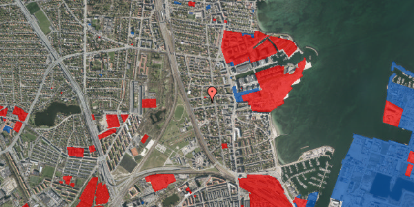 Jordforureningskort på Rosbæksvej 14, 2100 København Ø