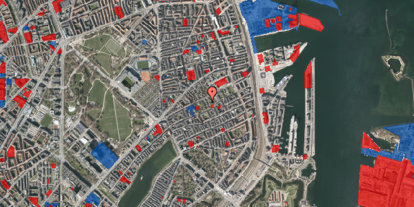 Jordforureningskort på Rosenvængets Allé 41A, 2100 København Ø