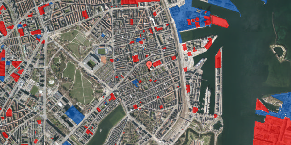 Jordforureningskort på Rosenvængets Hovedvej 27A, 1. , 2100 København Ø