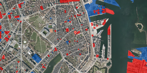 Jordforureningskort på Rosenvængets Hovedvej 29, 2100 København Ø