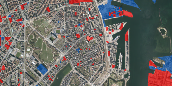 Jordforureningskort på Rosenvængets Hovedvej 31, 2100 København Ø