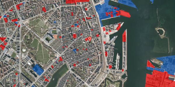 Jordforureningskort på Rosenvængets Hovedvej 34, 2. tv, 2100 København Ø