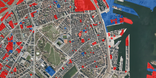 Jordforureningskort på Rothesgade 10, 4. tv, 2100 København Ø