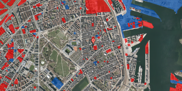 Jordforureningskort på Rothesgade 12, 1. 1, 2100 København Ø