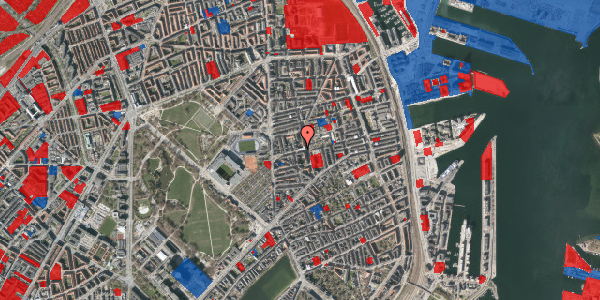 Jordforureningskort på Rothesgade 17, st. , 2100 København Ø