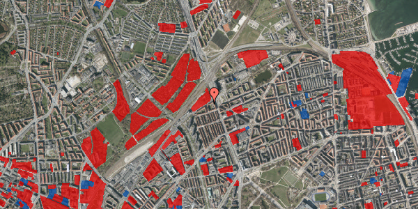 Jordforureningskort på Rovsingsgade 7, 3. tv, 2100 København Ø