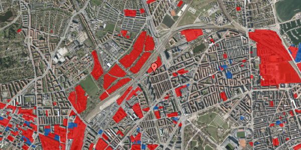 Jordforureningskort på Rovsingsgade 27, st. tv, 2100 København Ø