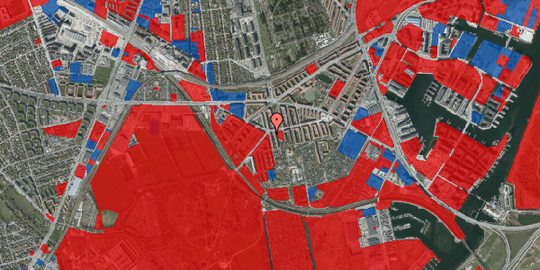 Jordforureningskort på Rubinsteinsvej 23, 3. th, 2450 København SV