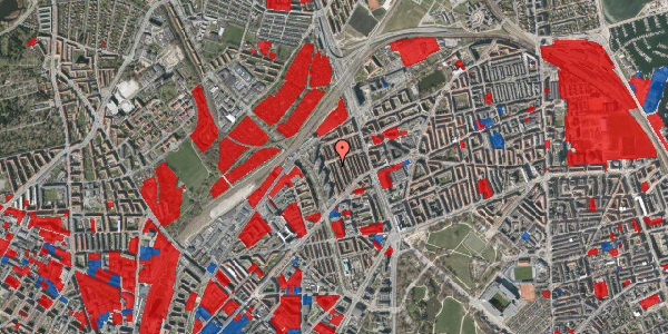 Jordforureningskort på Rudolph Berghs Gade 45, 2100 København Ø