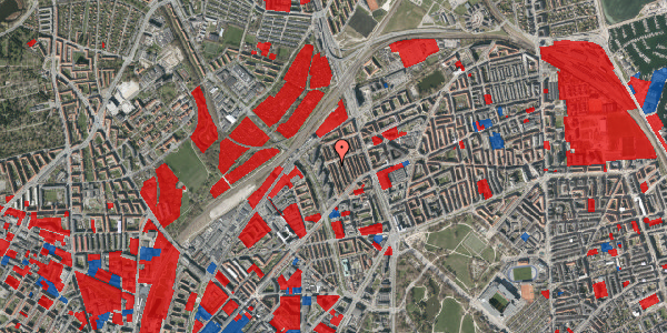 Jordforureningskort på Rudolph Berghs Gade 47, st. , 2100 København Ø