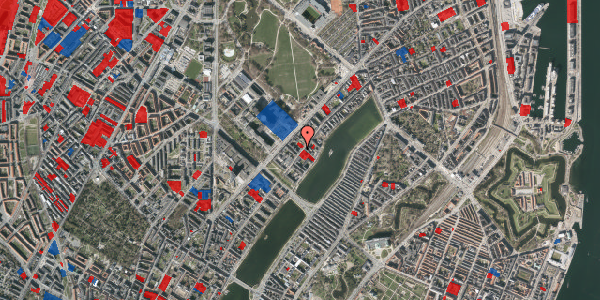 Jordforureningskort på Ryesgade 63, 1. th, 2100 København Ø