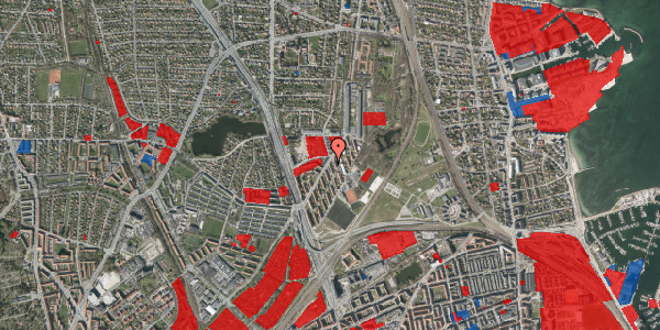 Jordforureningskort på Ryparken 98, 1. tv, 2100 København Ø