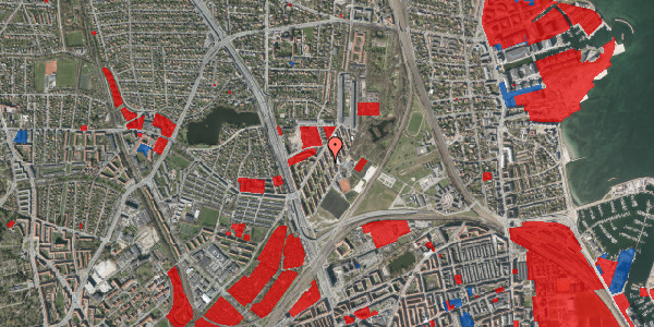 Jordforureningskort på Ryparken 108, 1. th, 2100 København Ø