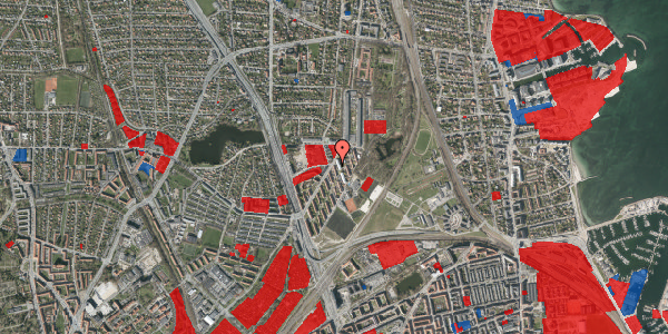 Jordforureningskort på Ryparken 122, 1. th, 2100 København Ø