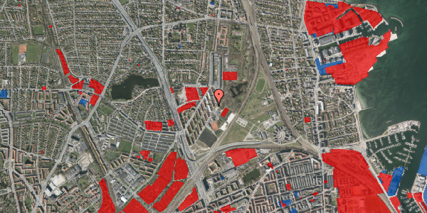 Jordforureningskort på Ryparken 184, 1. tv, 2100 København Ø