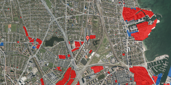 Jordforureningskort på Ryparken 188, 1. tv, 2100 København Ø