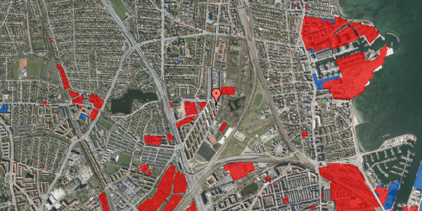 Jordforureningskort på Ryparken 190, 1. tv, 2100 København Ø