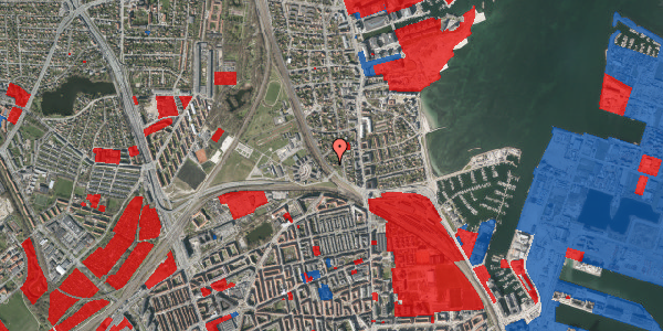 Jordforureningskort på Ryvangs Allé 6, 2100 København Ø